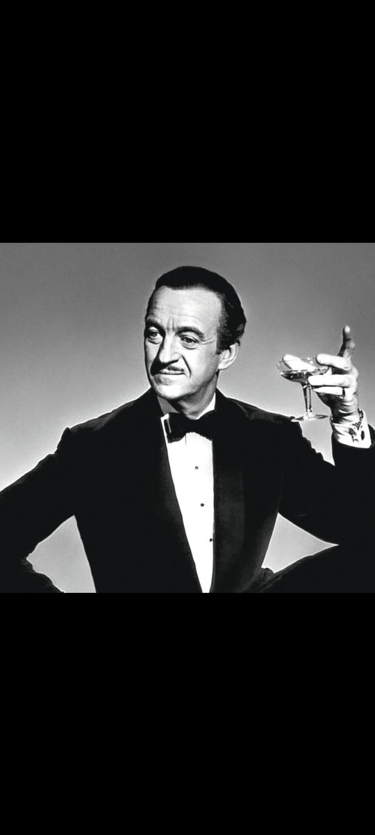 #FotoCinefilia #DavidNiven Buenas noches y buena suerte.