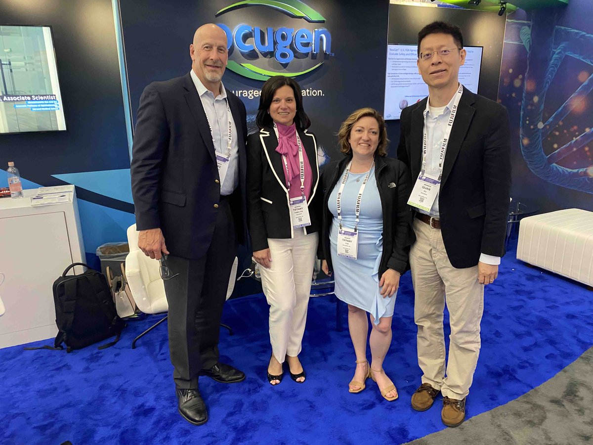 Members of the Ocugen team are at BIO 2023 this week! Stop by our booth to learn more about our diverse and robust clinical pipeline. #courageousinnovation #BIO2023 #standupforscience