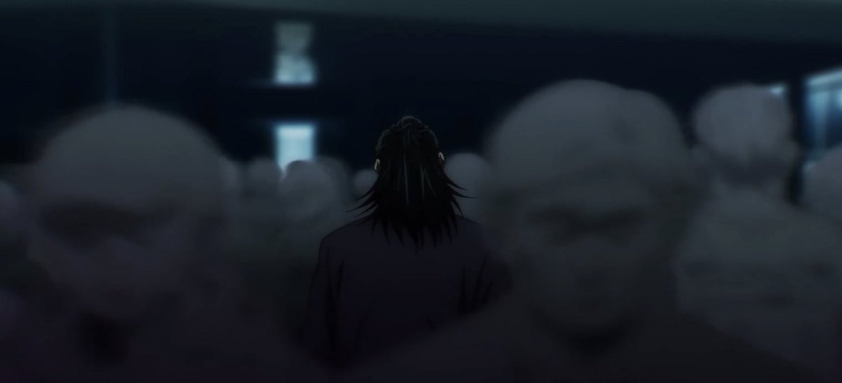 what do we think about the idea that out of all the memories satosugu made together, satoru’s most potent one is the back of suguru as he walked away from him? the passers-by all blending together in a grey  swirl while suguru’s the only one clear and in colour from satoru’s pov