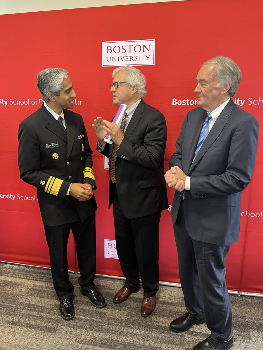 President Covino was in attendance at yesterday's Promoting Mental Health Among Children and Youth conversation with speakers U.S Senator <a href="/EdMarkey/">Ed Markey</a> and <a href="/Surgeon_General/">U.S. Surgeon General</a> Vivek Murthy. 
As a college of behavioral health, we applaud them for their support of youth mental health.