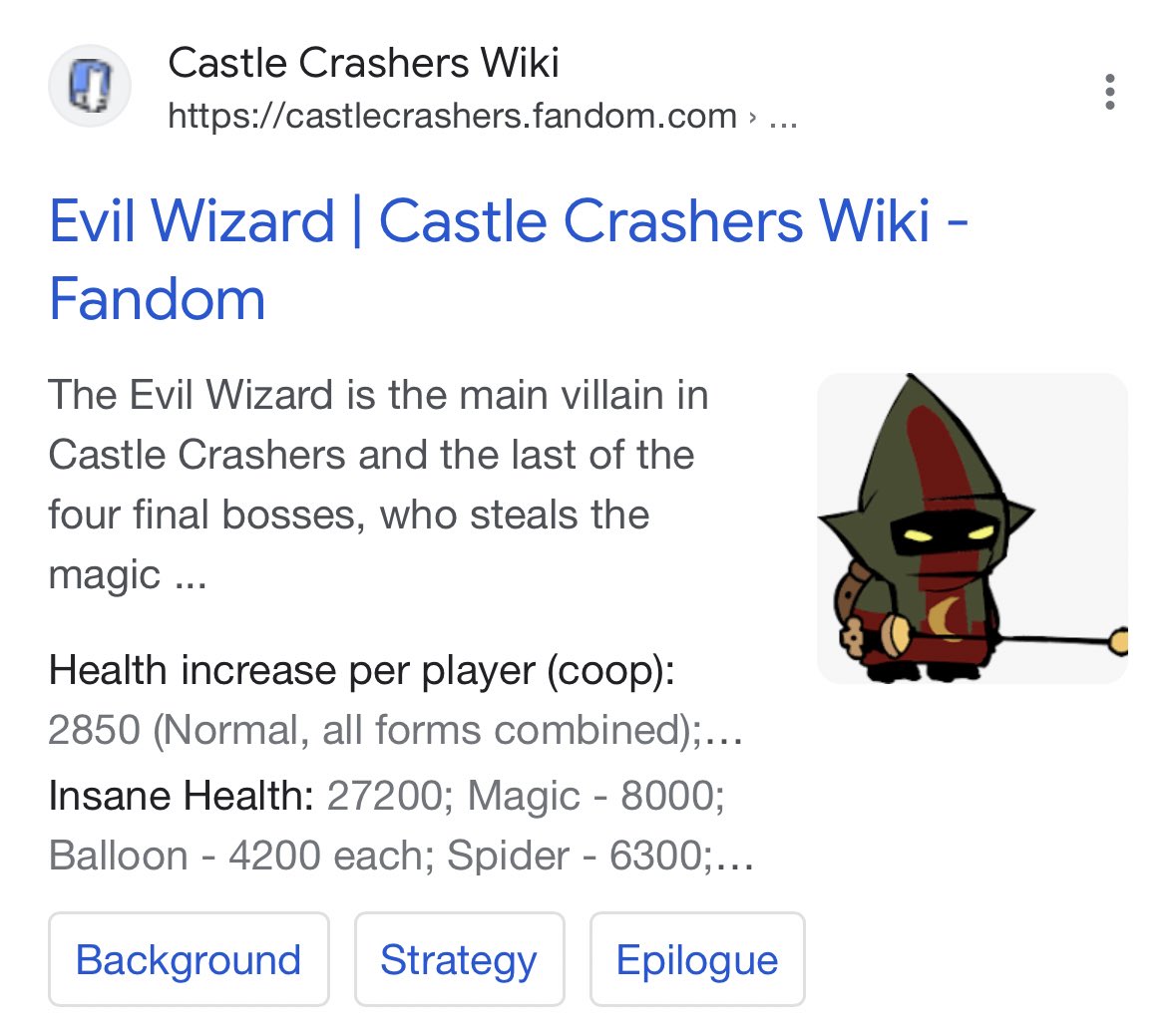 Bosses, Castle Crashers Wiki