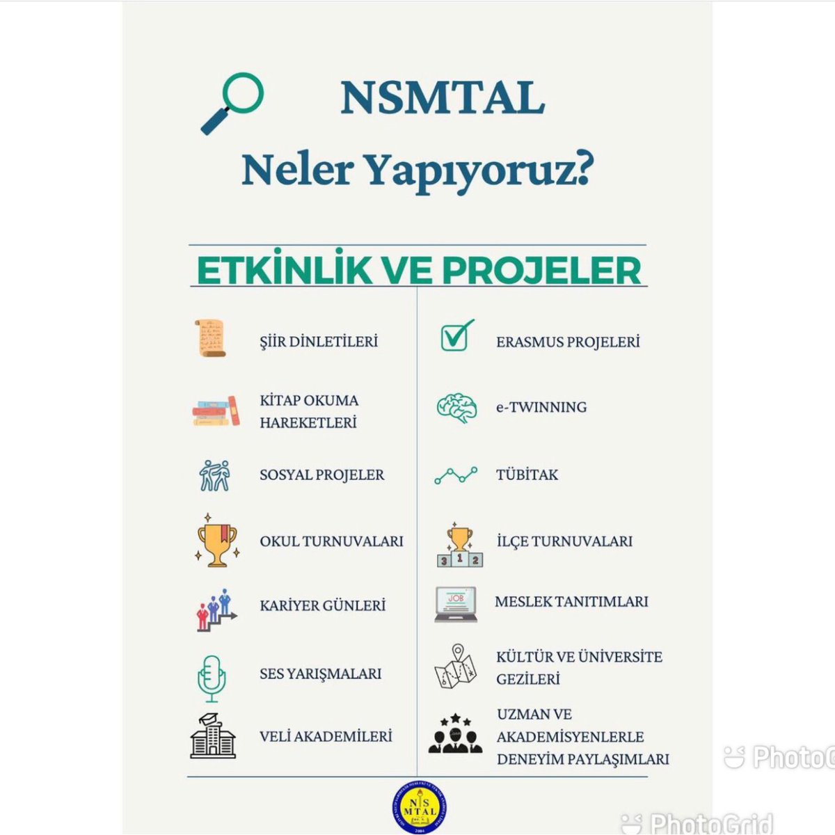 nsmtal's tweet photo. Aynı zamanda 17.30 da Bir Ses İki Hareket projesi kapsamında başlayacak törende okul müzik grubumuz 19.30’da sahne alacaktır. Katılımlarınızı bekleriz.
@tcmeb @istanbulilmem @memleventyazici @memsilivri @ArtarZeki @CCihangirTuran @AhmetSevginn https://t.co/oMKa8DpuN0