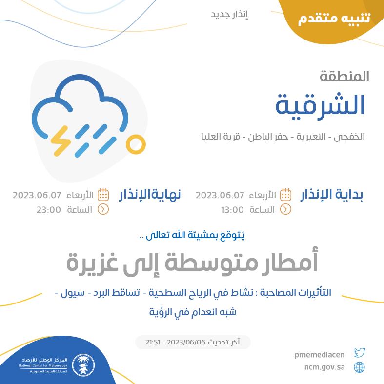 المركز الوطني للأرصاد (NCM) tweet media