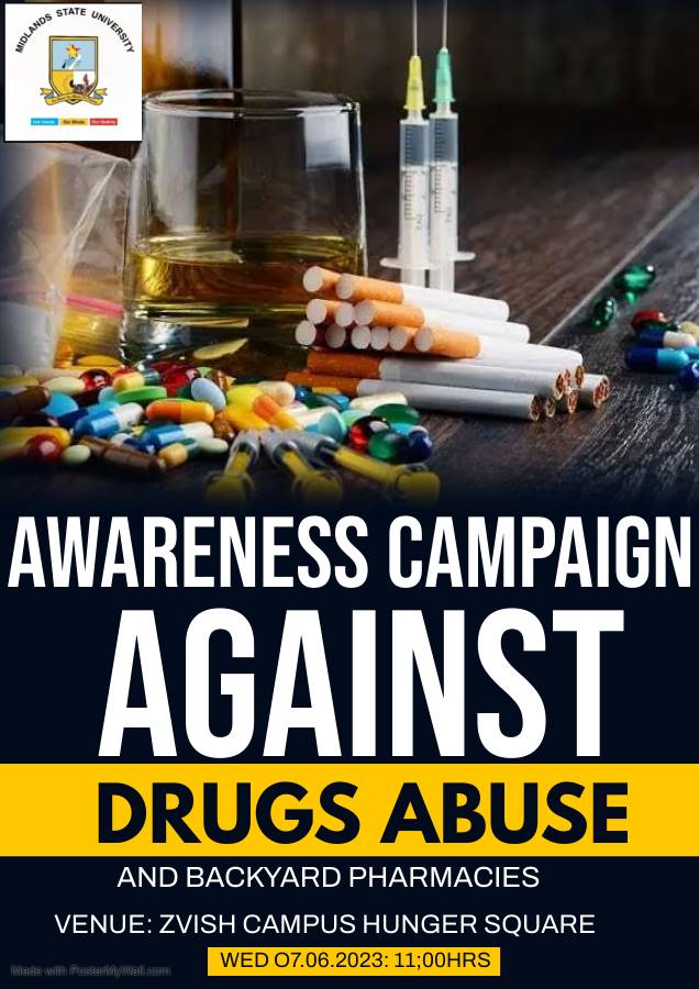 PEN_Zvish's tweet photo. MSU Zvishavane Campus Peer Educators are going to contact a Drug and substance Abuse Awareness Campaign. The campaign aims to foster for personal responsibility and maintaining a health community free from (kusticker, kulocker, kubatwa) https://t.co/8JZ3nDLUU5