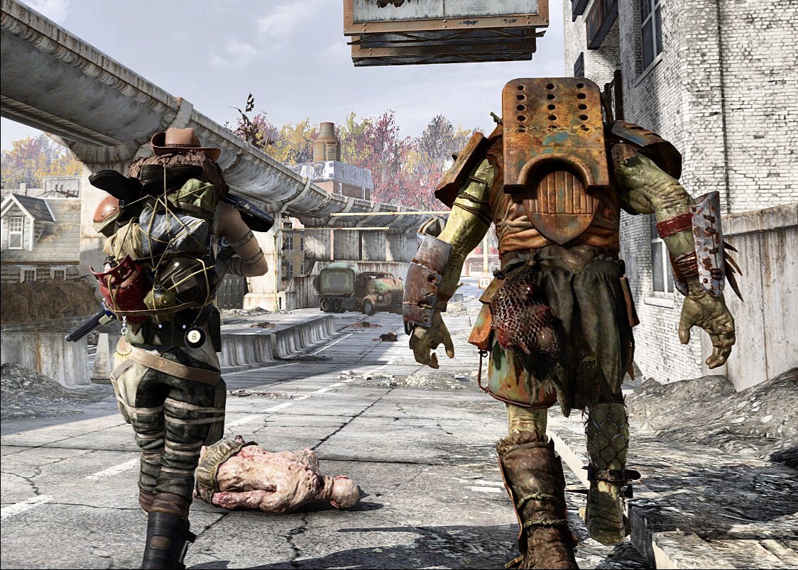 ranger_houston's tweet photo. Blue helped guard Graham today as he made his rounds.
#Fallout76 #Fallout #Gaming #Videogames #Xbox #BlueRidgeExpress https://t.co/AqMFENN94F