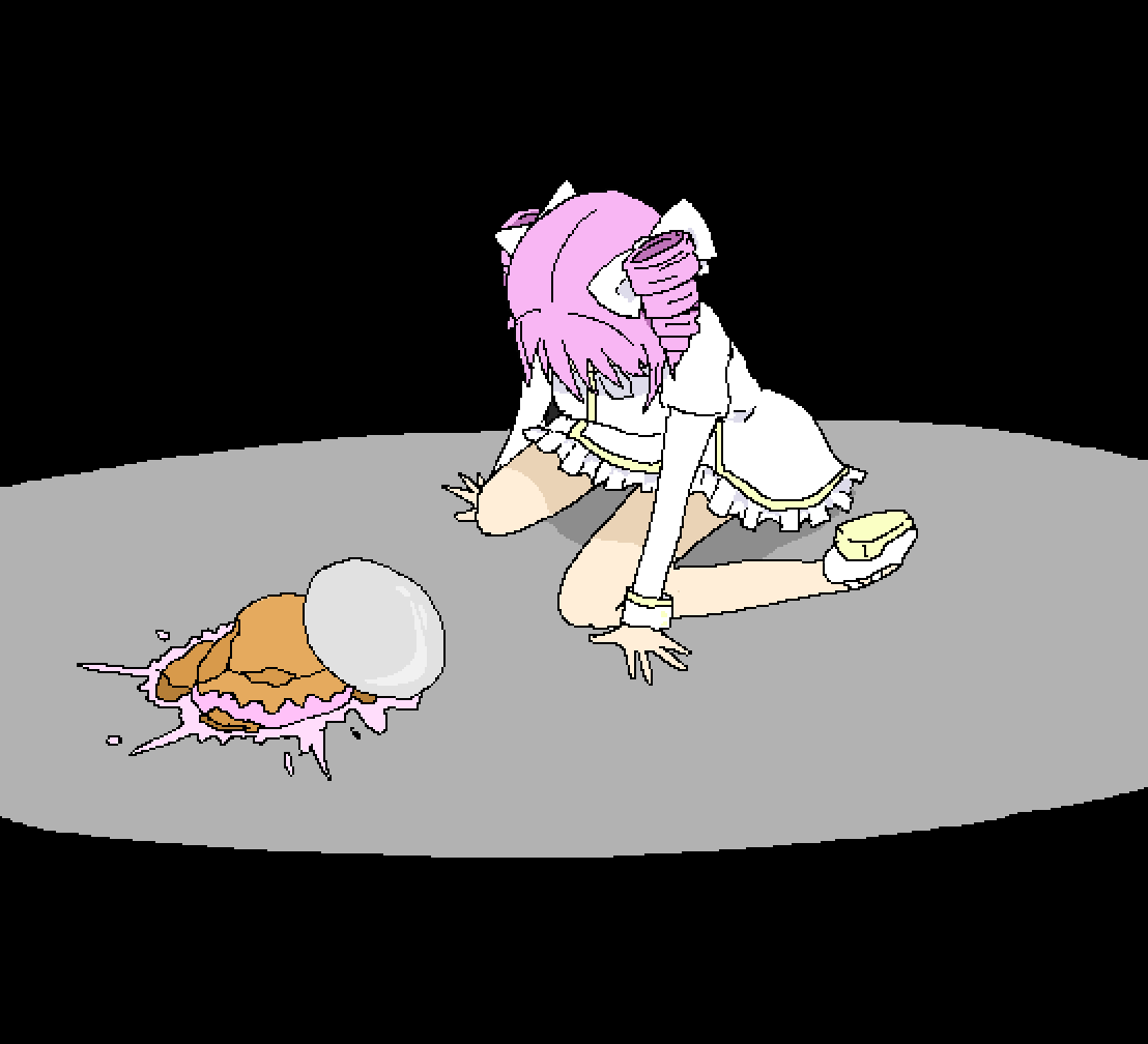 CheckBackLater1's tweet image. &quot;Hanazono-san no Keki&quot;
#邪神ちゃんドロップキック