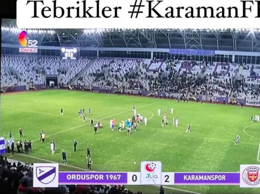 Tebriklerrr Karaman FK