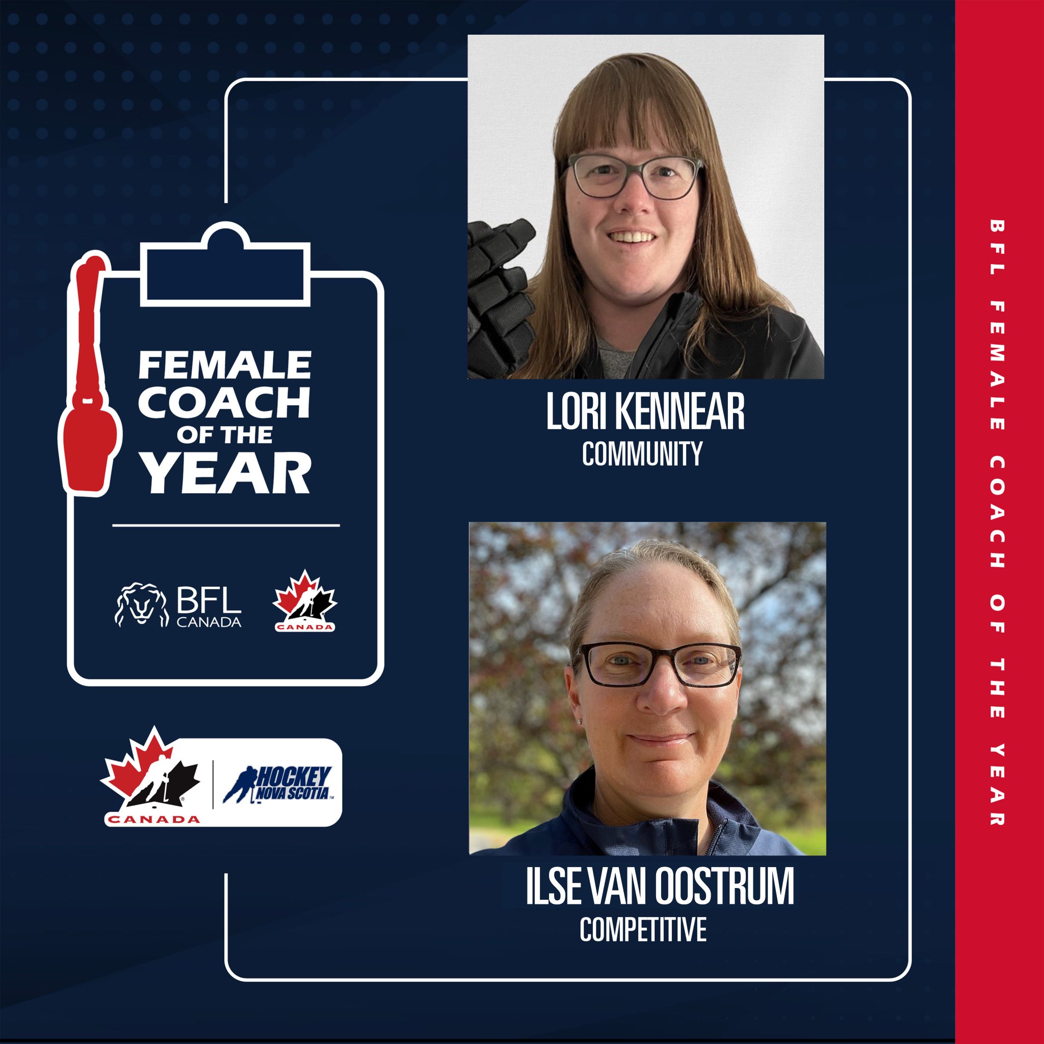 Hockey Nova Scotia on Twitter "CELEBRATING TWO OF THE BEST‼️ Big congrats go out to Lori