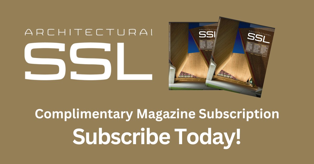 Subscribe to Architectural SSL's FREE Magazine!

Catch up on the latest lighting products, design case studies and relevant technologies with our complimentary subscription exclusively for architectural solid-state lighting professionals.
Subscribe Today!bit.ly/43JJQ25