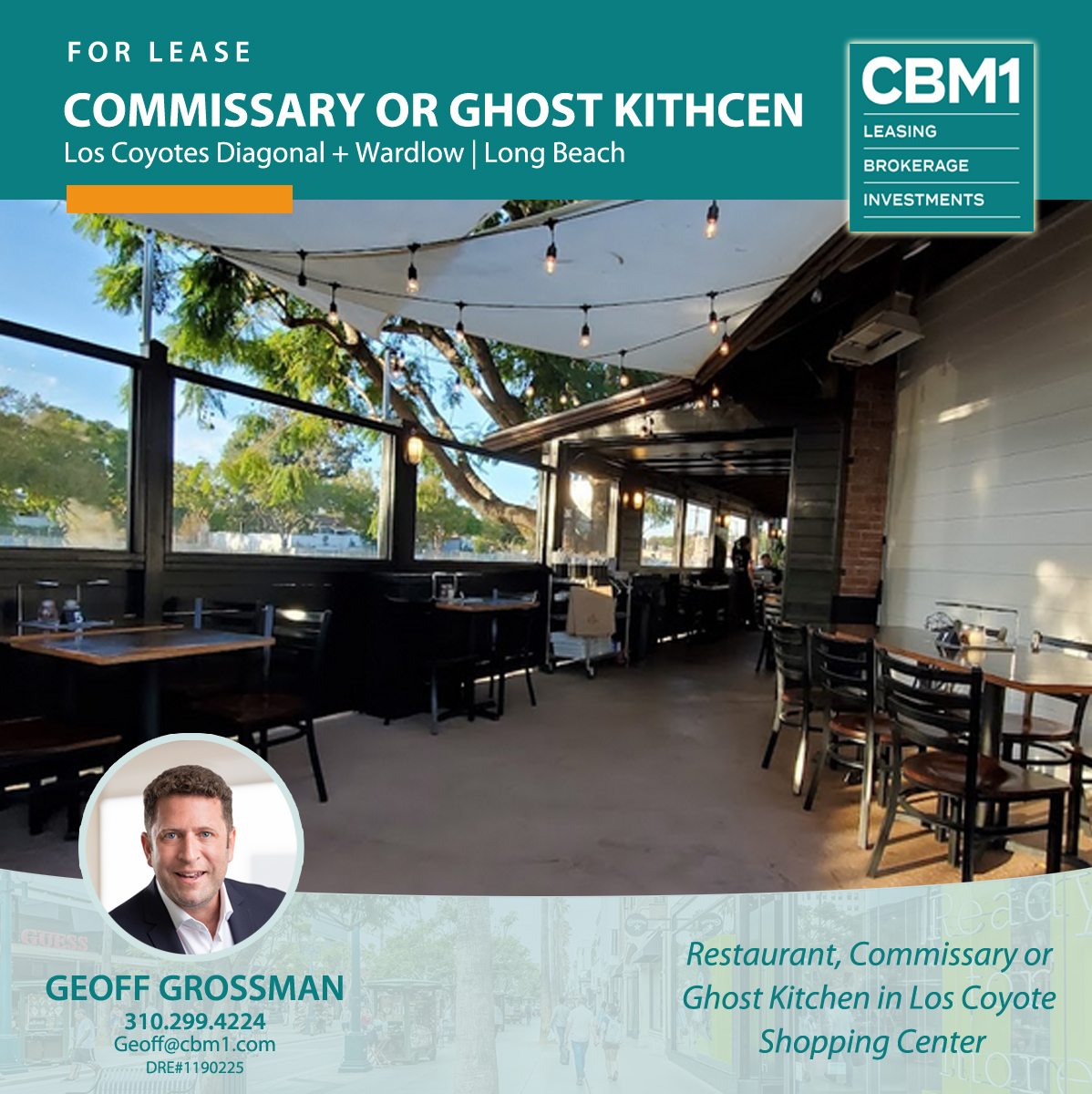 Potential Restaurant, Commissary or Ghost Kitchen Available at Los Coyote Diagonal in Prime Long Beach
#cbm1 #cre #retailleasing #retailrealestate #commissarykitchen #ghostkitchen #restaurant #loscoyotesdiag #longbeach