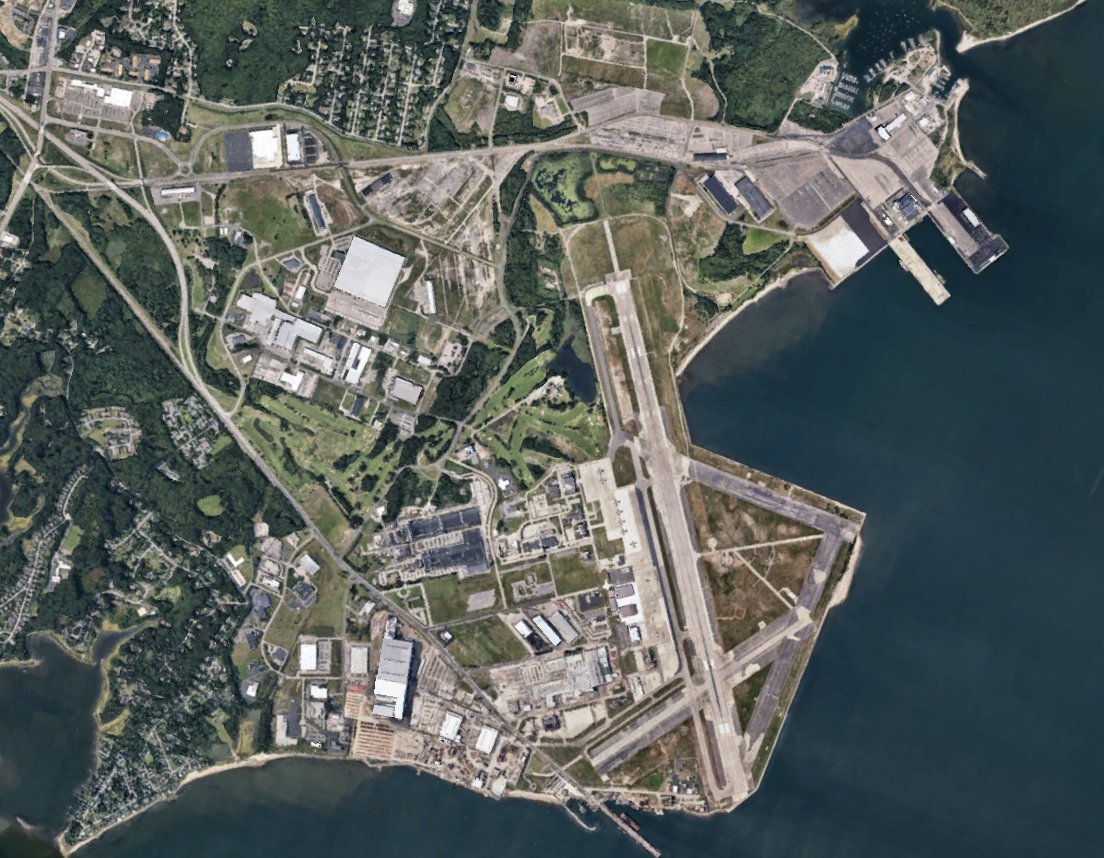 8.3% of Rhode Island's GDP comes from the Quonset Business Park. Do you want to guess how many buses serve the 13,500 employees in this park daily? 4.
