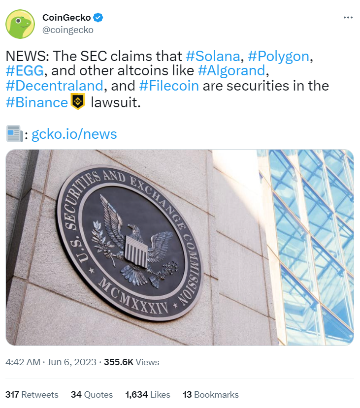 eggplantcoineth's tweet photo. $EGG being named a security in this case doesn't matter.
We still stand with @cz_binance! 💜

#EGG #Binance $EGG https://t.co/de6F4oV3eO