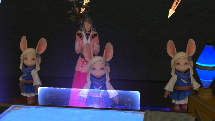 OuenDanFS's tweet photo. Now that I can play again, I got a nice chair for the house garden and a neighbour posted a message in my Dodo visitor book! So I visited their home and they have the rabbit NPCs! So cute!
#GPOSERS #FFXIV #GPOSE https://t.co/EZb4AdrpcL