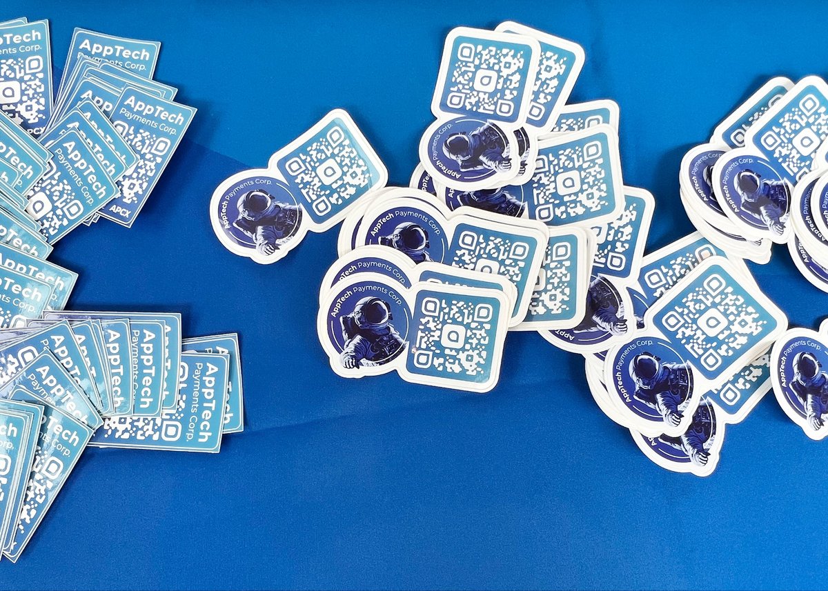 AppTechCorp's tweet photo. Attention #LDMicroInvitational Attendees! We're looking forward to meeting you. Stop by and chat, pick up some merch, discover the future of digital payments, and unlock the world of convenience right at your fingertips. https://t.co/CJQCj0JyI0
