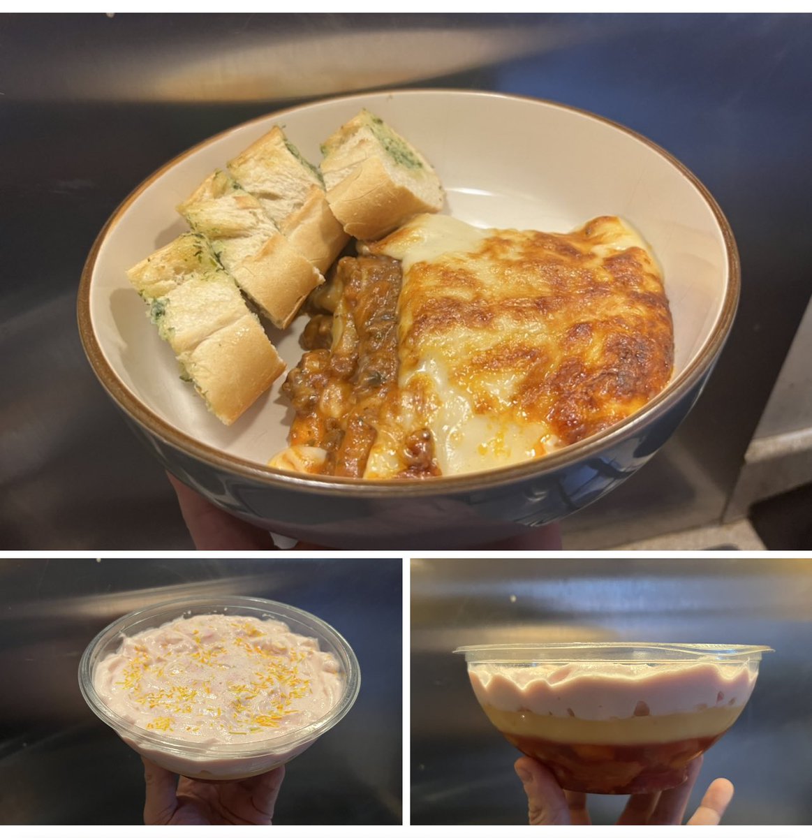 swayoung01's tweet image. 🍽️🥖🍝🍮Lasagne &amp;amp; Garlic Bread followed by Aunty Sue’s Trifle

#DateNightIn 👨‍❤️‍👨

#LoveIsLove 🏳️‍🌈

#MandSLife 💙