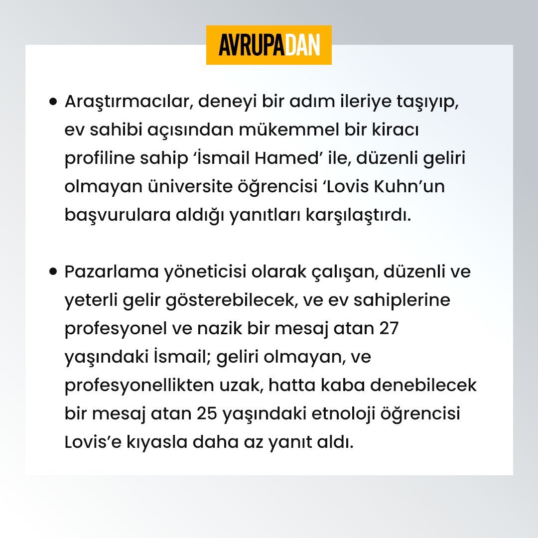 Spiegel ve Bayerischer Rundfunk araştırması: Almanya’da yabancılara ev yok