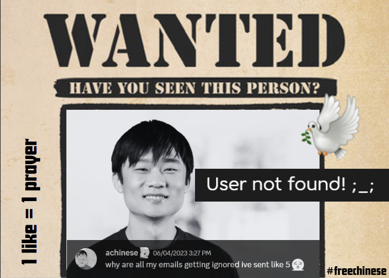 raybeanosu's tweet photo. i will begin!!
time to get him out of restriction hell 

#freechinese 😭 https://t.co/RRFEDoxjCV