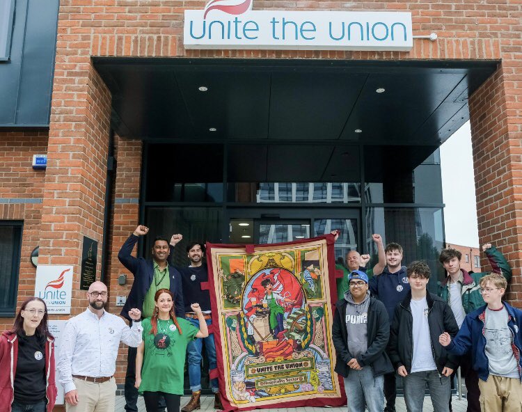 Hospitality is one of the most precarious and exploitative sectors in the UK, but @FairHospitality is taking the fight to bad employers across the country. I’m really proud to be elected Chair of our new East Midlands Unite Hospitality branch at the launch event today 🚀