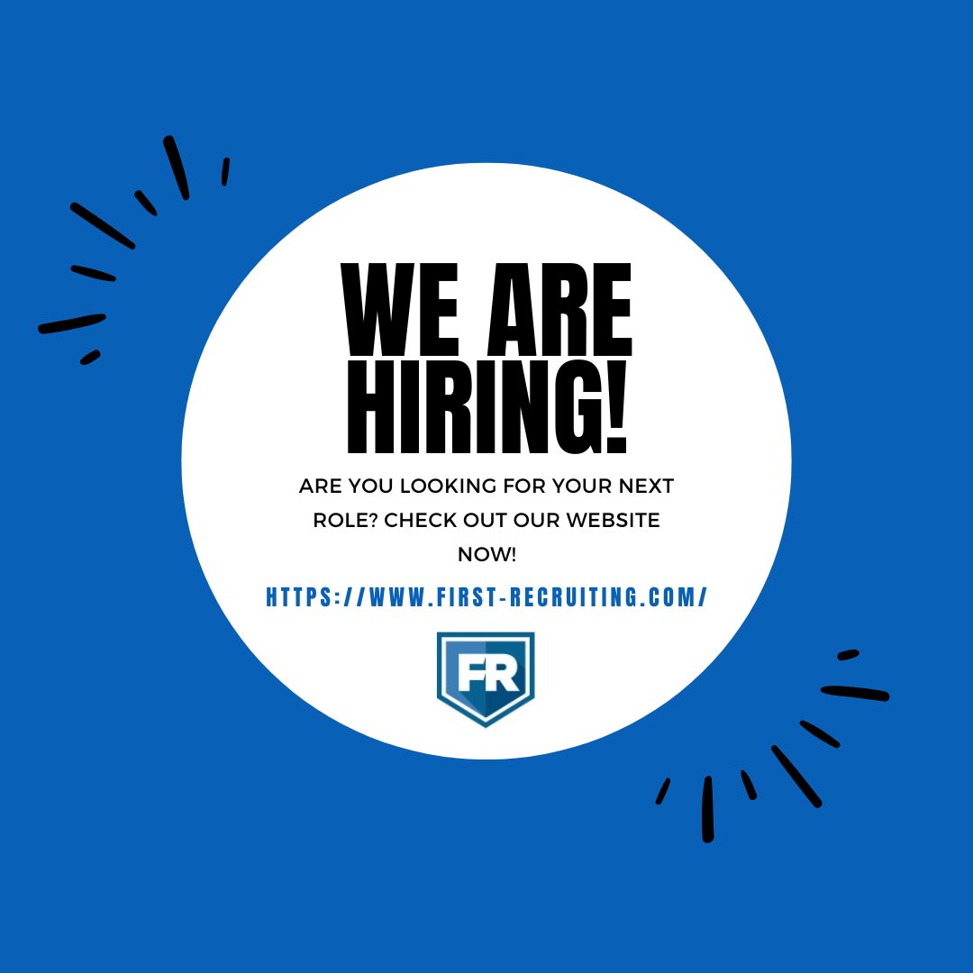 FirstRecruiting's tweet image. Are you on the job market? We are here to help!

Check out our website below to view our full-time job opportunities to further your career!

lnkd.in/gpAfCGEG

#opportunities #career #job #recruitment