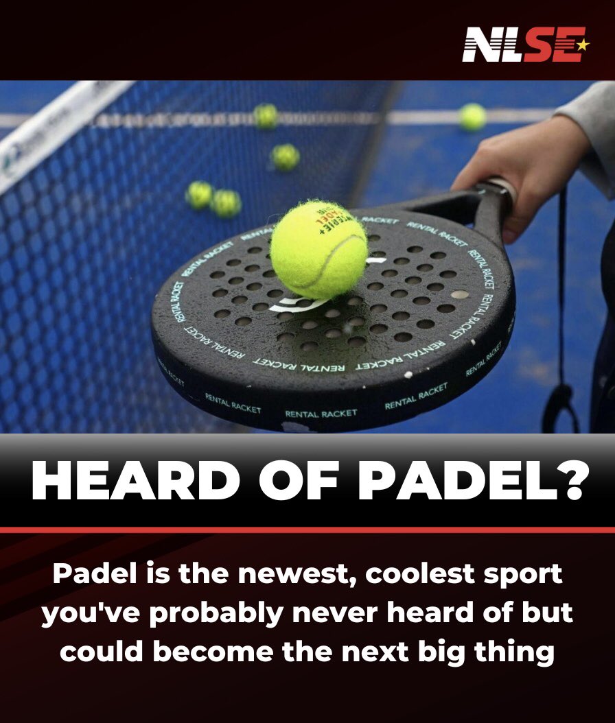 Padel is similar to tennis that has a unique twist known as the golden point. @jordan_john5 has more: nlse.com/newsdetail?tit…