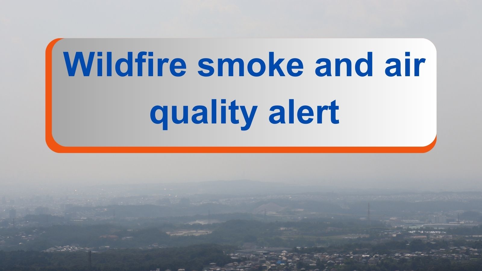 SMDHU on Twitter "An air quality statement was issued yesterday due to