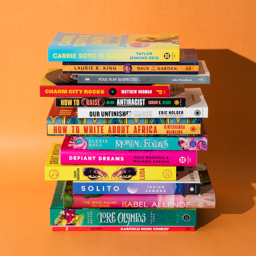 We're kicking off June with a towering stack of new releases, just for you! All new books, all available today!