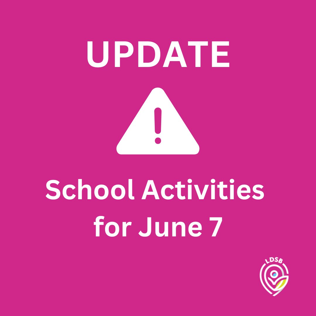 Given current air quality &amp; forecast for tomorrow, LDSB in consultation <a href="/KFLAPH/">KFLA Public Health</a> , is cancelling ALL outdoor activities for Weds. June 7. Students will remain indoors, including during recess &amp; for any other physical extracurricular activities. Read more: bit.ly/42vAm9w