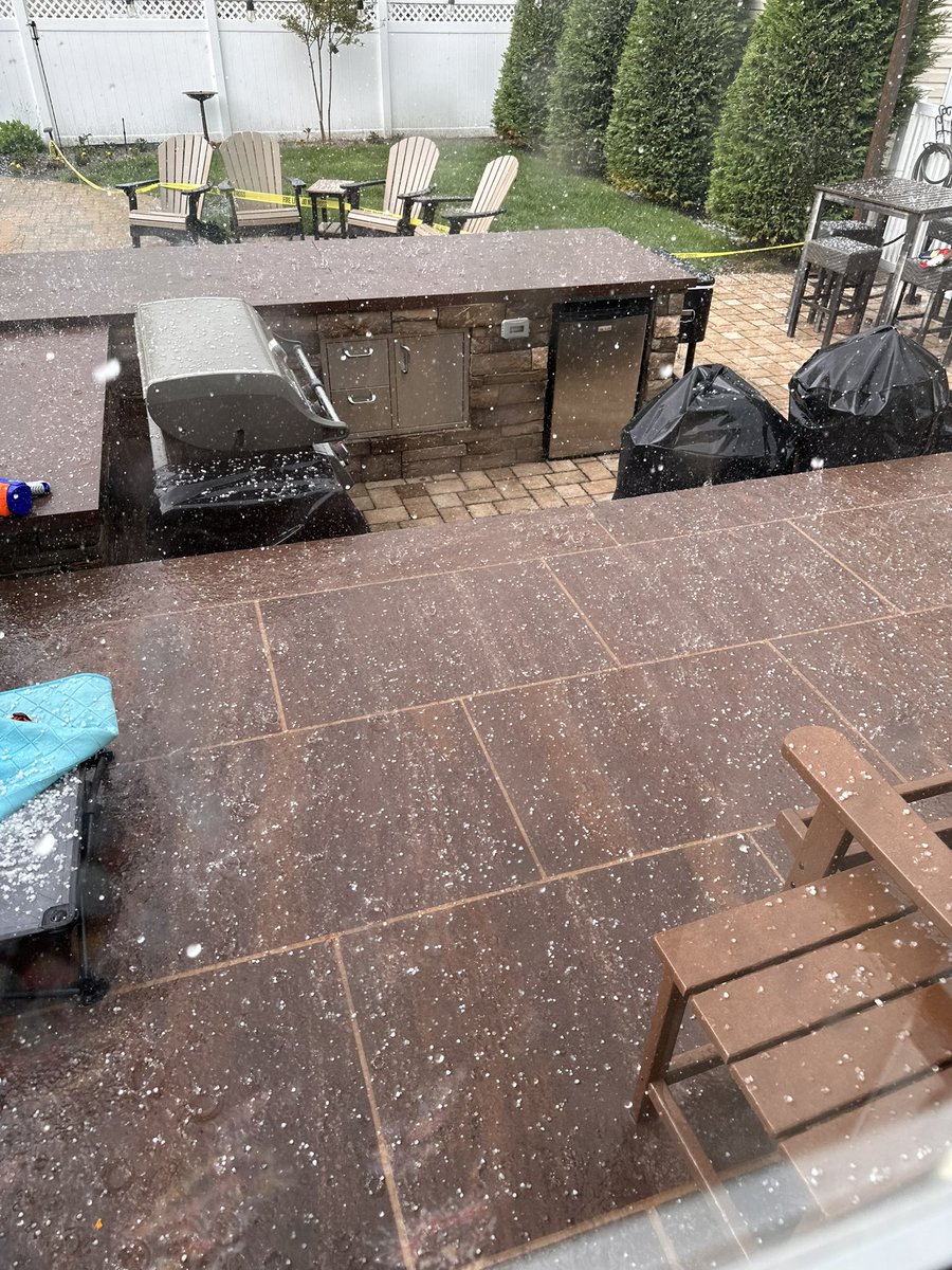Jeff Smith on Twitter "RT NickyX53 Hail on the South Shore, LI 