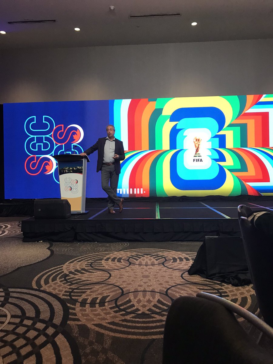 How to get involved in #WeAre26? Peter Montopoli says organizers are creating a FIFA 2026 Fan Fest in a Box turnkey program for Canadian destinations to be part of the excitement <a href="/Events_STC/">Sport Tourism Canada Events</a> #sporttourism #SEC23 #GotGame <a href="/ADRENALIN_Mag/">ADRENALIN Magazine</a>  #AdrenalinMag