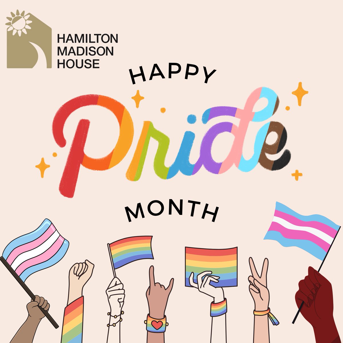Happy Pride Month, everyone! We are thrilled to celebrate with our amazing community members and staff who identify as LGBTQ+. You are all welcome and valued here, and we support your right to love and be yourself. Let's make every month a time of inclusion, solidarity and pride!