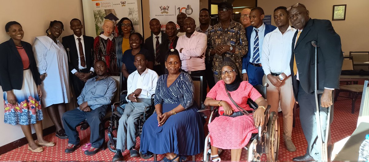 JustineNamaalwa's tweet photo. It's been a week of fulfilling engagements for @MCFMakerere as we Co-create the Research Collaborative with a critical lens of Inclusivity. Persons with Disabilities &amp; Refugees are some of the focal groups as their Voices shape the initiatives. Thanks @MastercardFdn https://t.co/Cnxib7DqJG