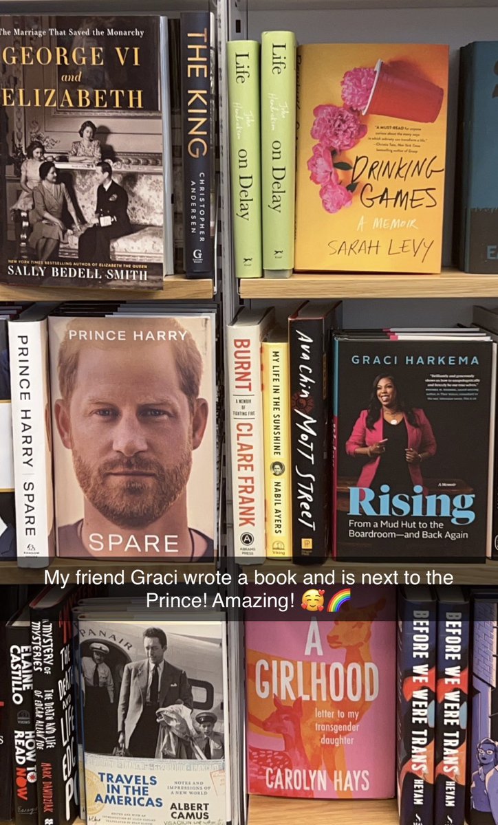 My friend, who was at a <a href="/BNBuzz/">Barnes & Noble</a> in Tempe, Arizona, sent me this! 

Life is hard, y’all. Even during the challenges, don’t give up on your goals and aspirations. #rising 

#publishedauthor #publicspeaker