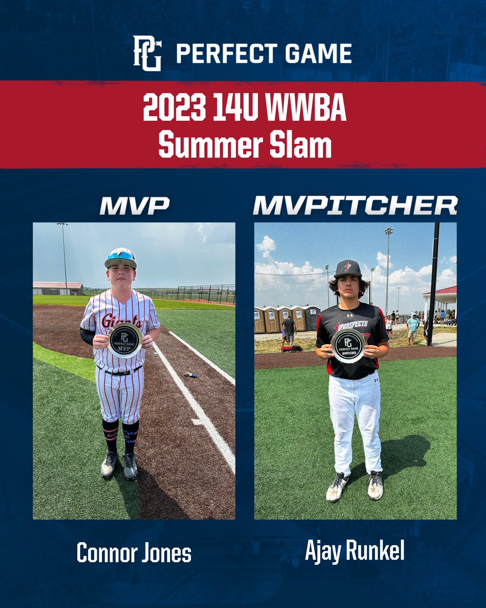 Perfect Game Iowa on Twitter "2023 16U WWBA SUMMER SLAM PG_Tourney 🏆