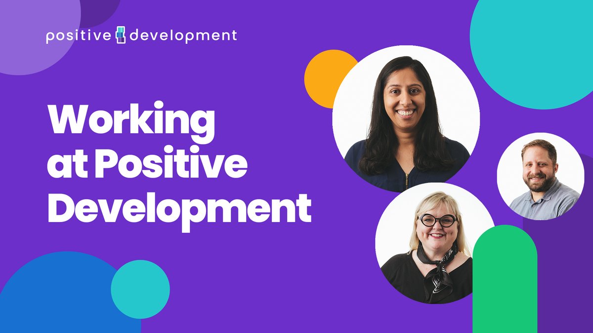 What’s it like working at Positive Development? Hear what these Positive Development employees have to say about their work, their teams and more! bit.ly/3CgeAfy #PositivePerspective #ThePositiveWay