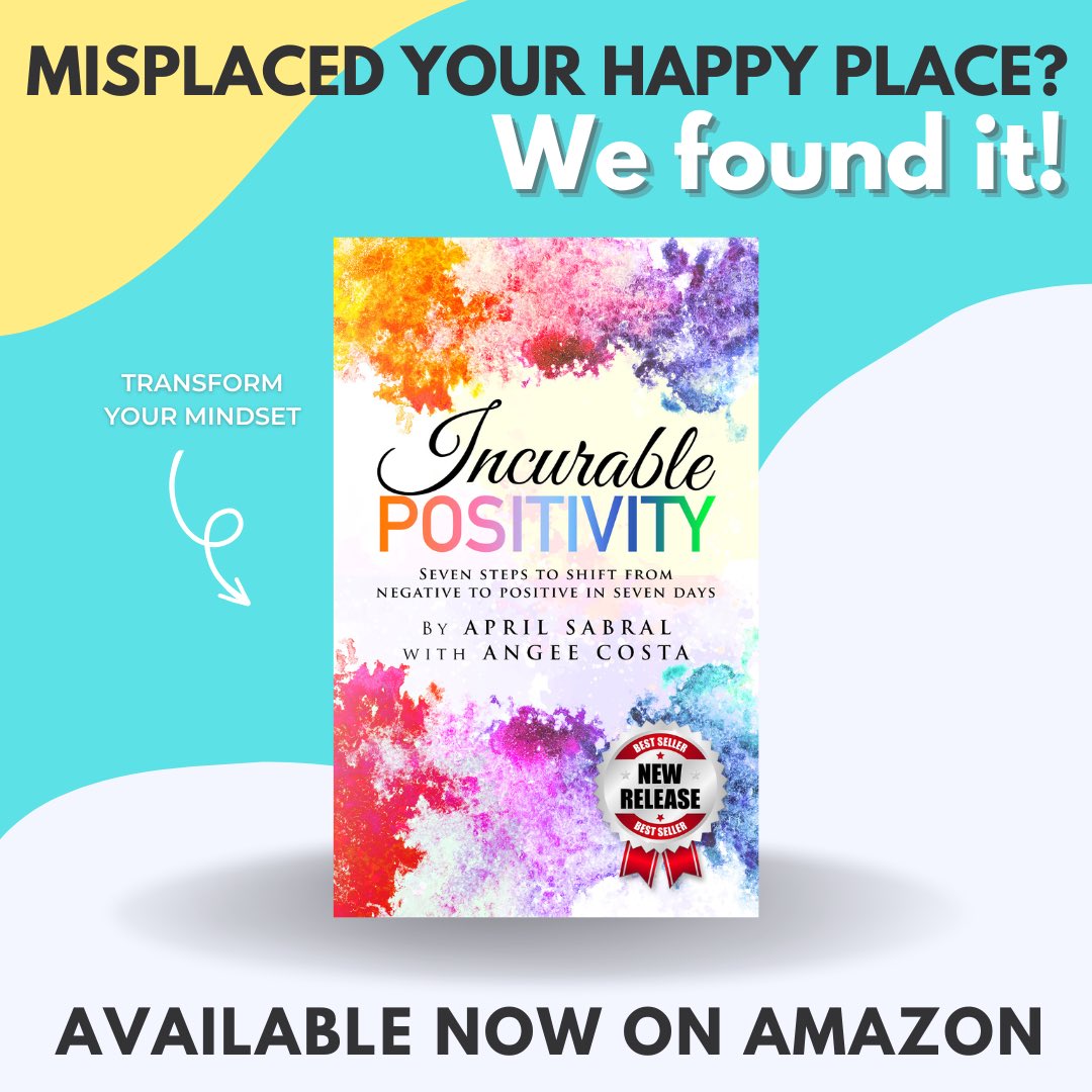 Incurable Positivity provides a
process to always find the good in your struggle. Learn about the 7 steps to shift from negative to positive from our book. Now available on Amazon! #incurablepositivity #mindsetmatters