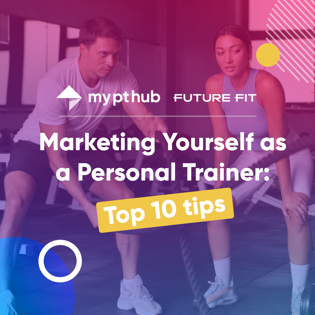 So, you've qualified as a #PersonalTrainer – congratulations! Now you might be wondering, 'What's next?'

Marketing yourself is a brilliant next step. Explore these top 10 tips on #PersonalTraining marketing from our friends at @FutureFit_UK: ow.ly/W6G750OGymu
