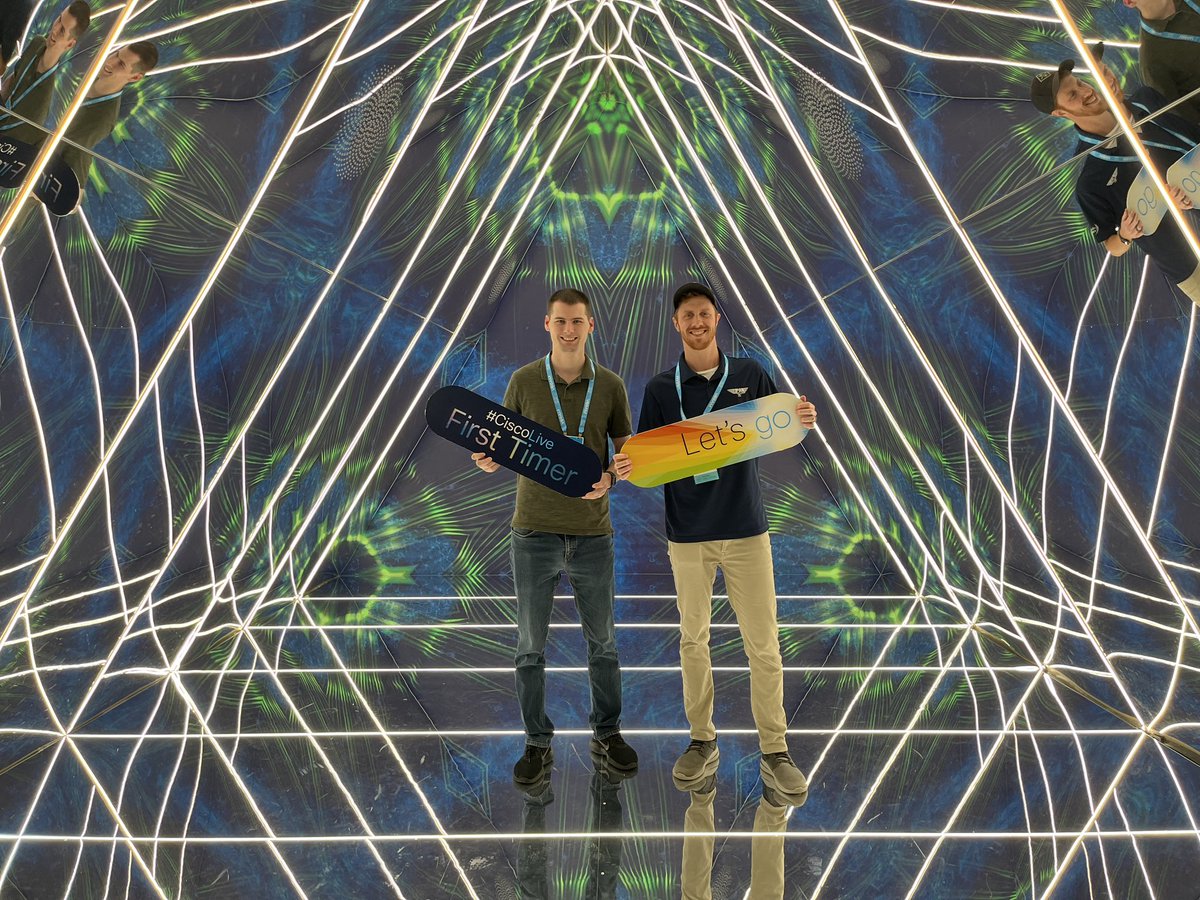 Let’s Go with <a href="/josh_koll/">Josh Koll</a>!
#CiscoLive