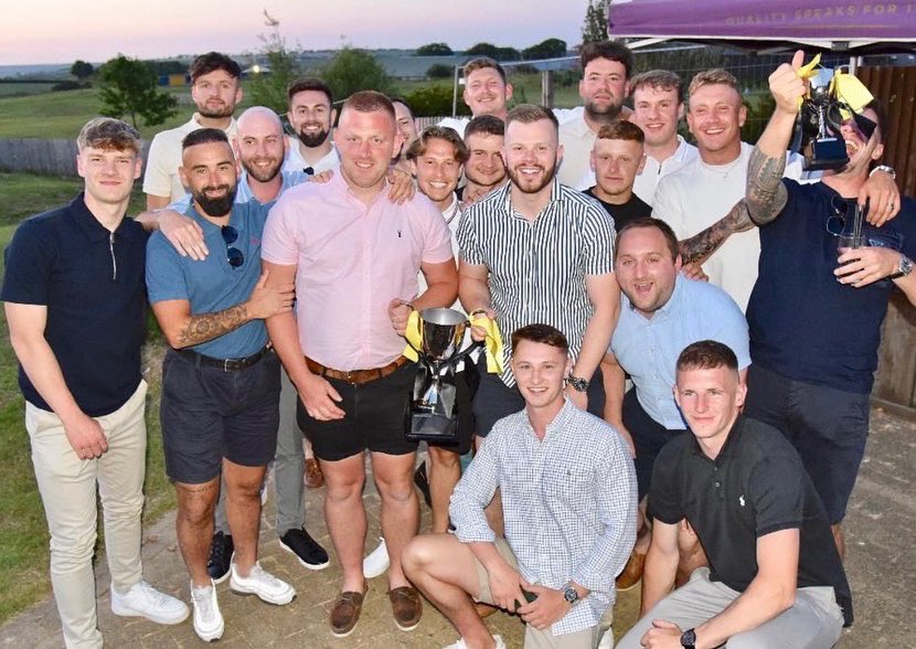 On Saturday evening the club held its 22/23 presentation night 🏆

A great turnout from players, partners &amp; families along with supporters, sponsors &amp; committee members to celebrate a successful season. Thanks to everyone that has supported us during the season!

#upthedoms 💛🖤