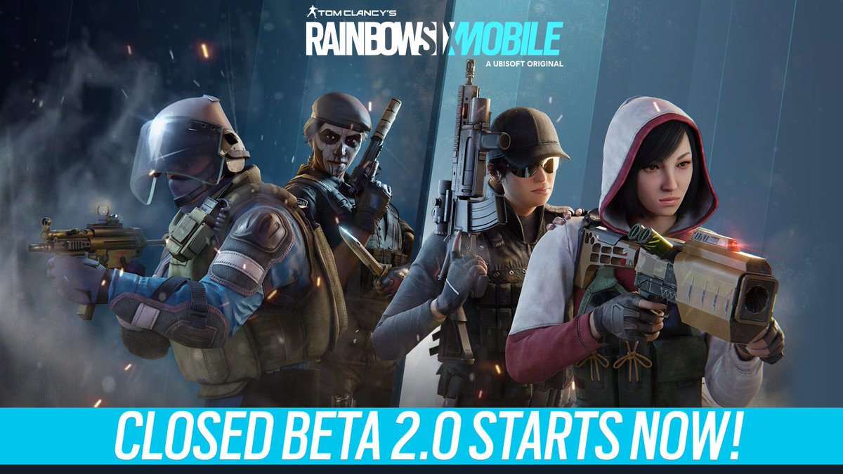 SAIU A DATA OFICIAL DO BETA DO RAINBOW SIX MOBILE! 