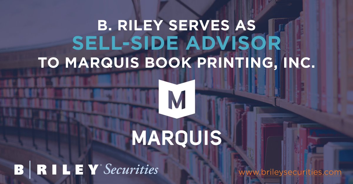 B. Riley Financial on Twitter "B. Riley Securities is pleased to have