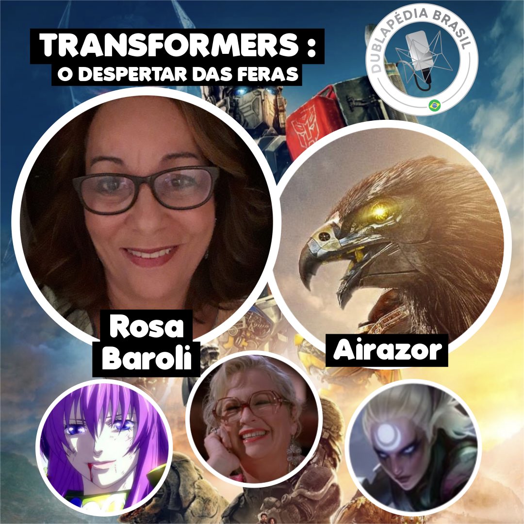 Transformers: O Despertar das Feras, Dublapédia