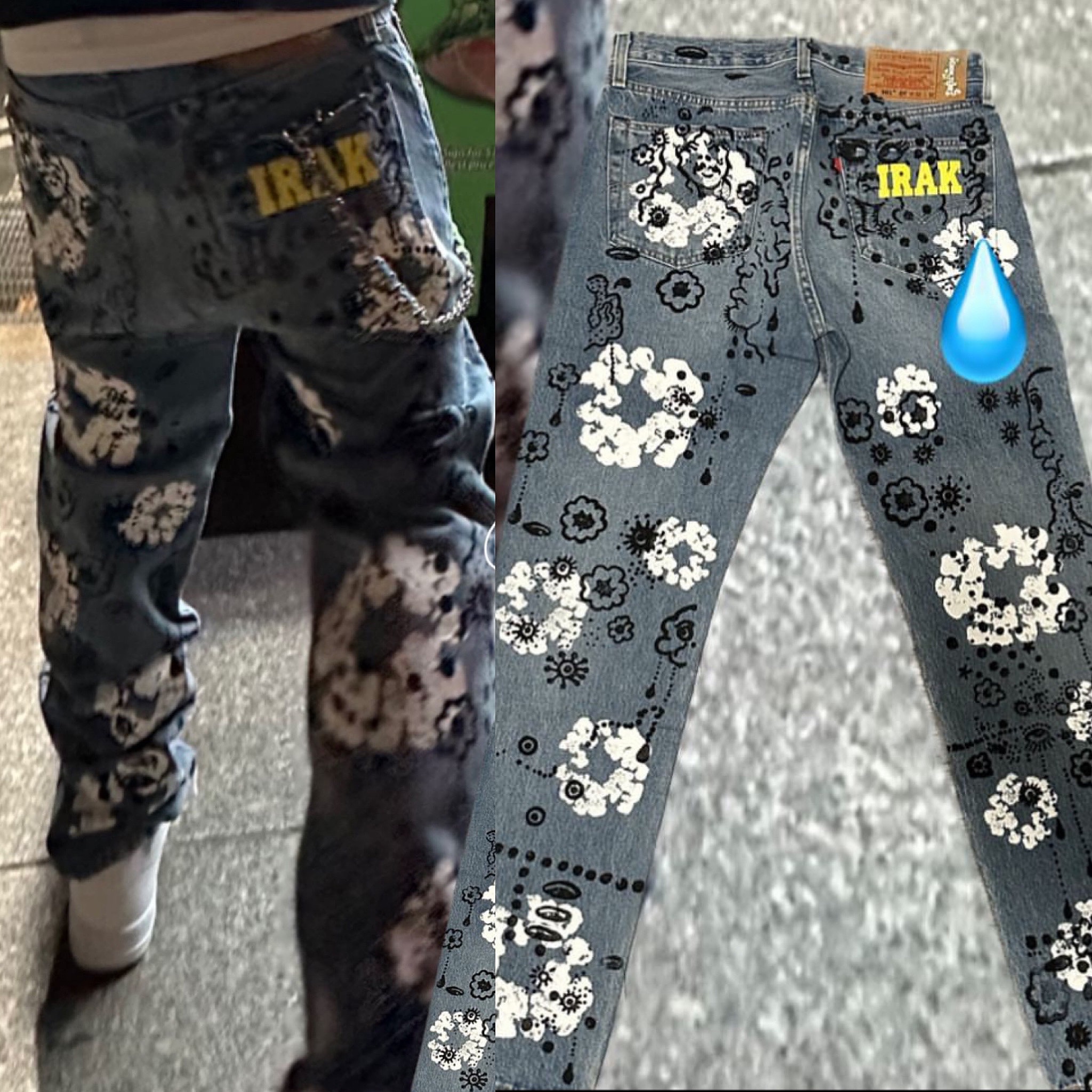 Jeans with tears 2025
