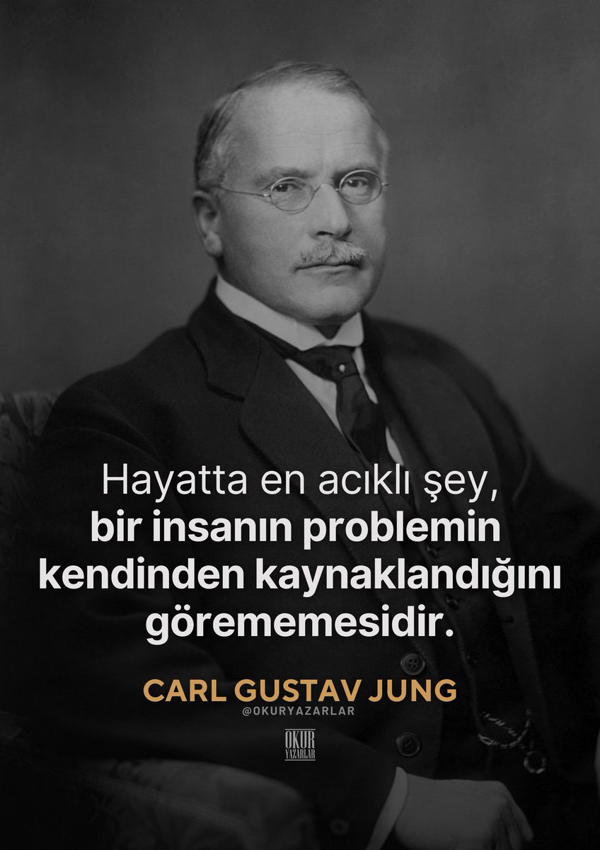 İsviçreli psikiyatr ve analitik psikolojinin kurucusu Carl Gustav Jung'ı aramızdan ayrılışının 62. yılında saygıyla anıyoruz.