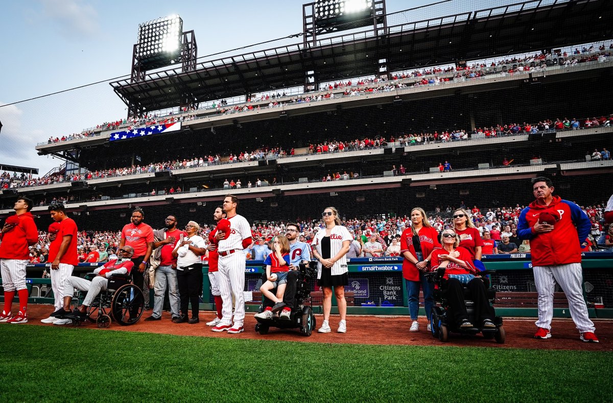 Yesterday we hosted our Third Annual ALS Awareness Night presented by Cytokinetics.  As a result, $408,000 was raised to benefit The ALS Association Greater Philadelphia Chapter. #StrikeOutALS 

🔗: atmlb.com/3WTYIbLx