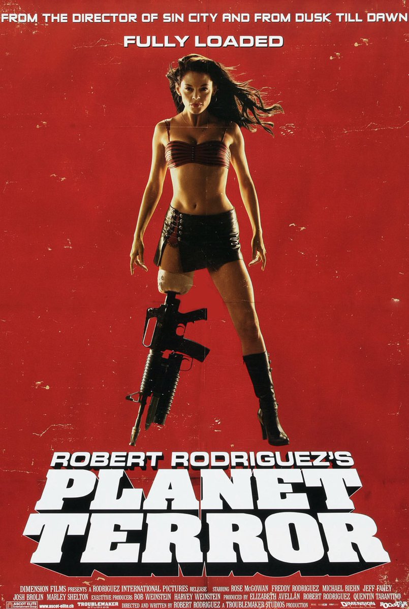 Our first feature this week is the Robert Rodriguez Grindhouse flick Planet Terror!! 

#grindhouse #robertrodriguez #rosemcgowan #planetterror #podcast #moviepodcast #twodudesonedoublefeature