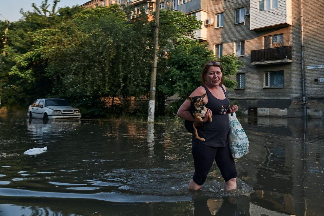 yoshkinkrot's tweet photo. 😢«На этих фото — Херсон. Не пригород, не Украина. Сам город. Целые районы под водой. И вода продолжает пребывать. Люди спасаются в лодках, забрав только самое ценное: животных и какие-то вещи. Это как апокалипсис. Мир. Не молчи» ©

Фото: Константин и Влада Либеровы https://t.co/0Qik3V9Nh7