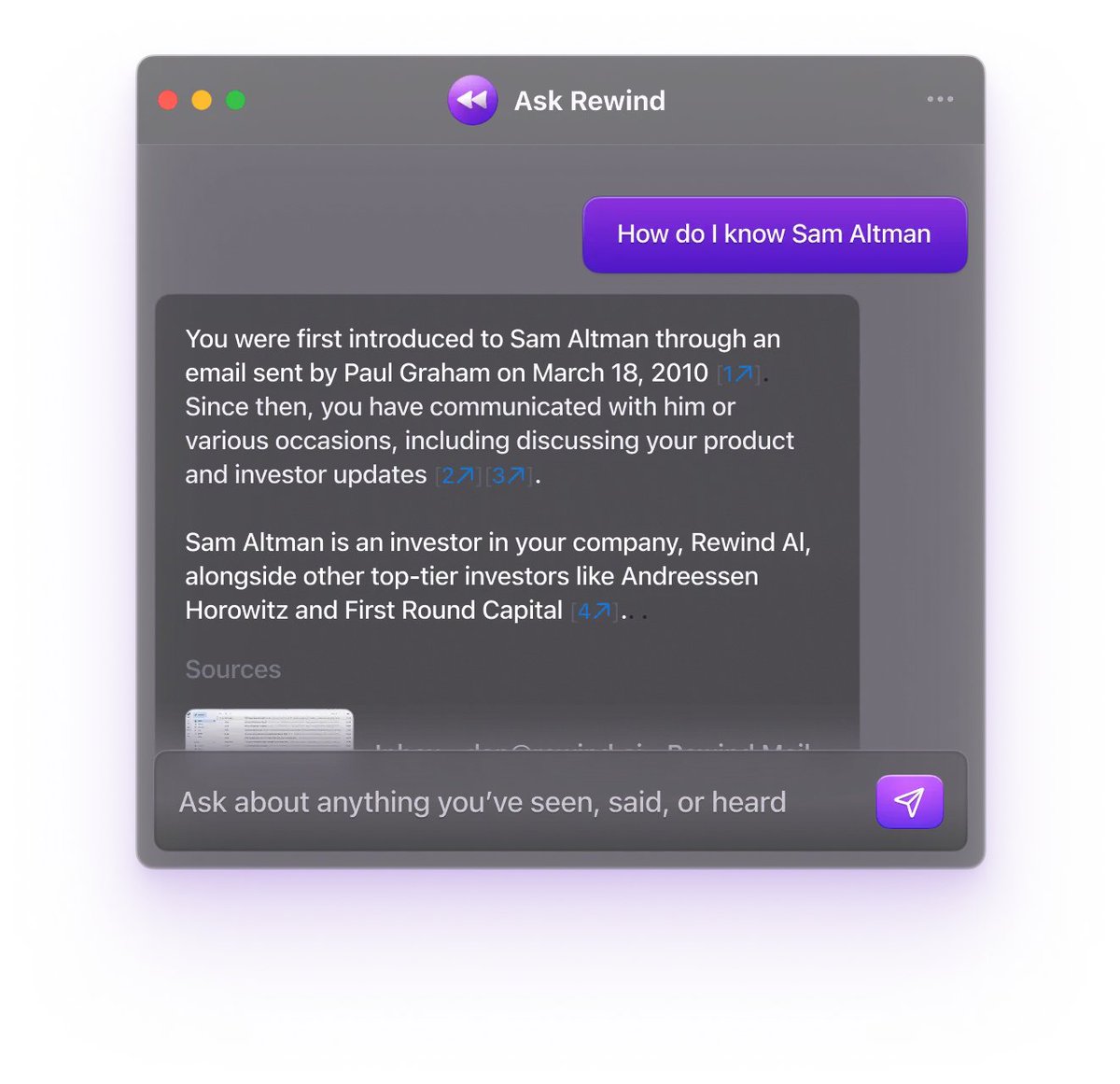 willdguo's tweet photo. @RewindAI  has perfected human memory with AI.

Since launch, they’ve quadrupled their valuation to $350M.

However, their current strategy may hinder their long-term success.

Here’s why:

🧵(0/8) https://t.co/7ZGwiTM6sd