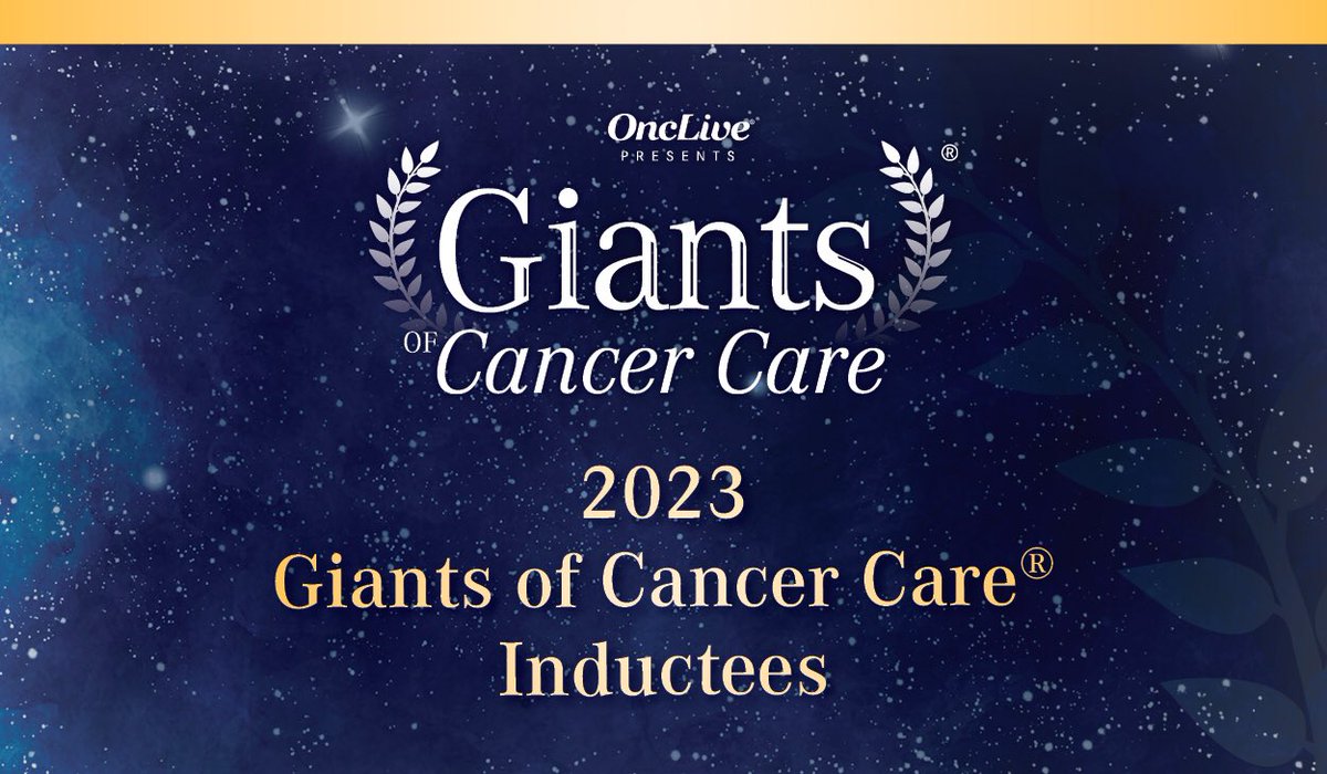 Congratulations to two outstanding #physicianscientists in #LungCancer @DCarboneMD + @CharlesSwanton - both selected as @OncLive 2023 Giants Of Cancer Care! 🫁🔬🧫🥼🧪 
Their studies have advanced paradigms for #LungCancer #screening + treatment. @OncoAlert #AACR23 #LCSM