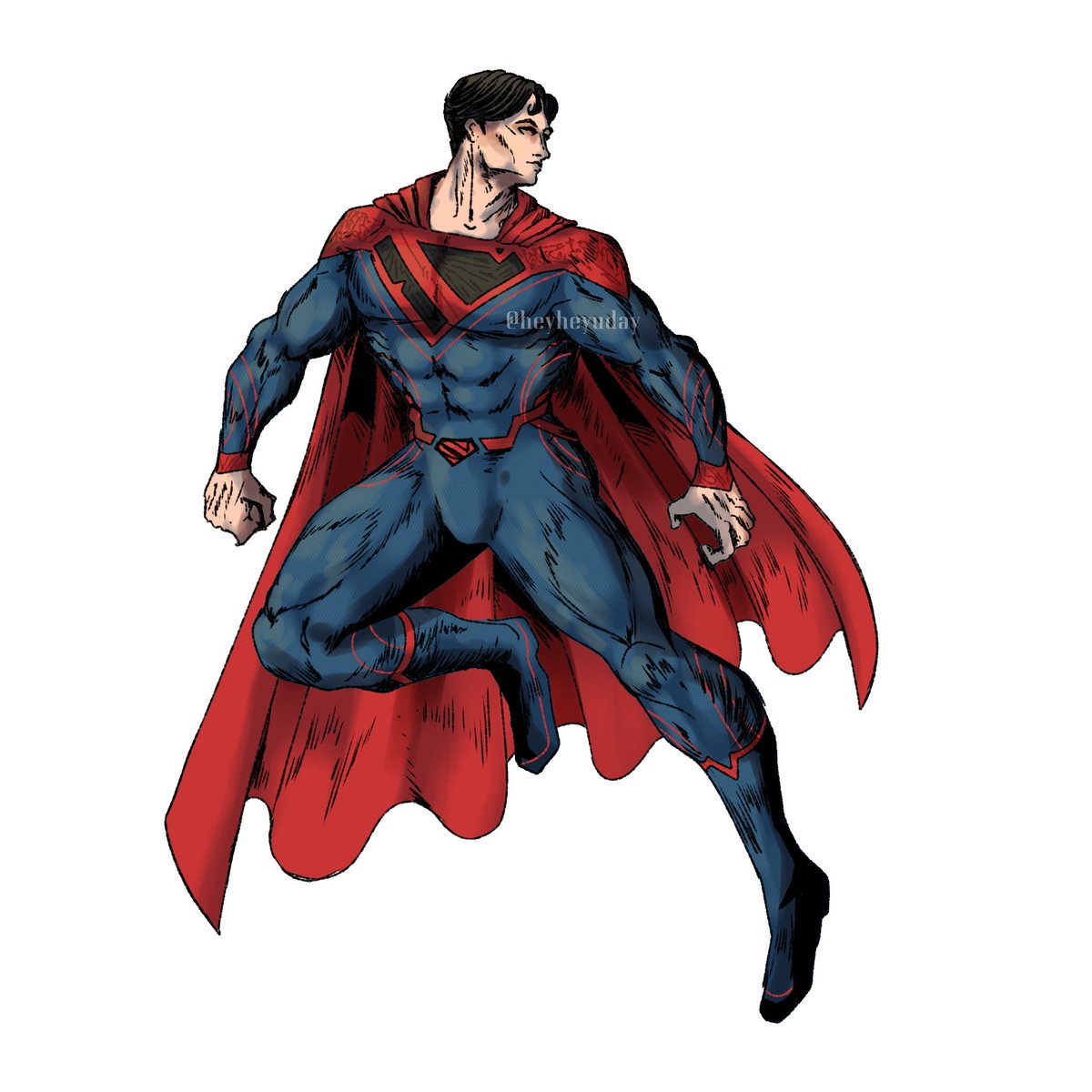 Superman! #justiceleaguemortal #conceptart #comicart #superman