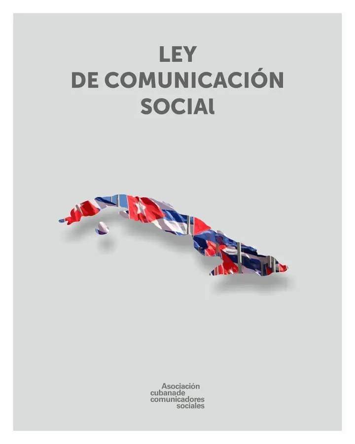 #Cuba🇨🇺 ya cuenta con una Ley de Comunicación Social.

Por decisión unánime de la <a href="/AsambleaCuba/">Asamblea Nacional Cuba</a> se adoptó el instrumento que contiene cuestiones normativas con amplio impacto nacional.

Para los que estudiamos y/o trabajamos la comunicación, la fecha gana un importante valor.